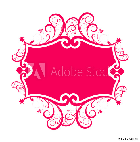 Vintage Swirl Frame Vector Background 493x500 Vintage Swirl Frame Vector Background