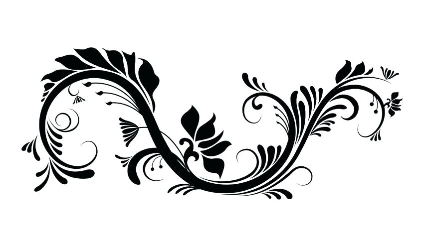 850x496 Flowers Vector Graphic