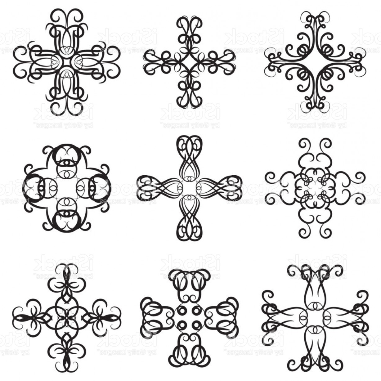 Vector Set Of Decorative Ornaments Calligraphy Swirl Line Graphic 1228x1228 Vector Set Of Decorative Ornaments Calligraphy Swirl Line Graphic