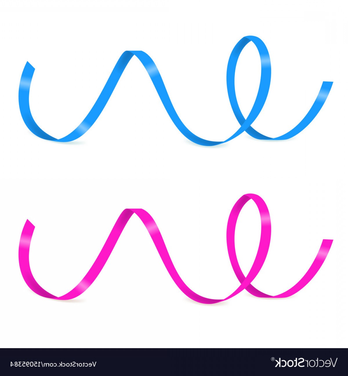 Ribbon Swirl Set Pink And Blue Swirled Ribbon Vector Cqrecords 1200x1296 Ribbon Swirl Set Pink And Blue Swirled Ribbon Vector Cqrecords