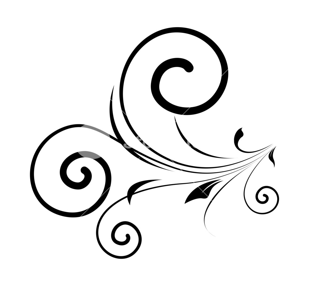 Swirl Vector Design Element Royalty Free Stock Image 1000x927 Swirl Vector Design Element Royalty Free Stock Image