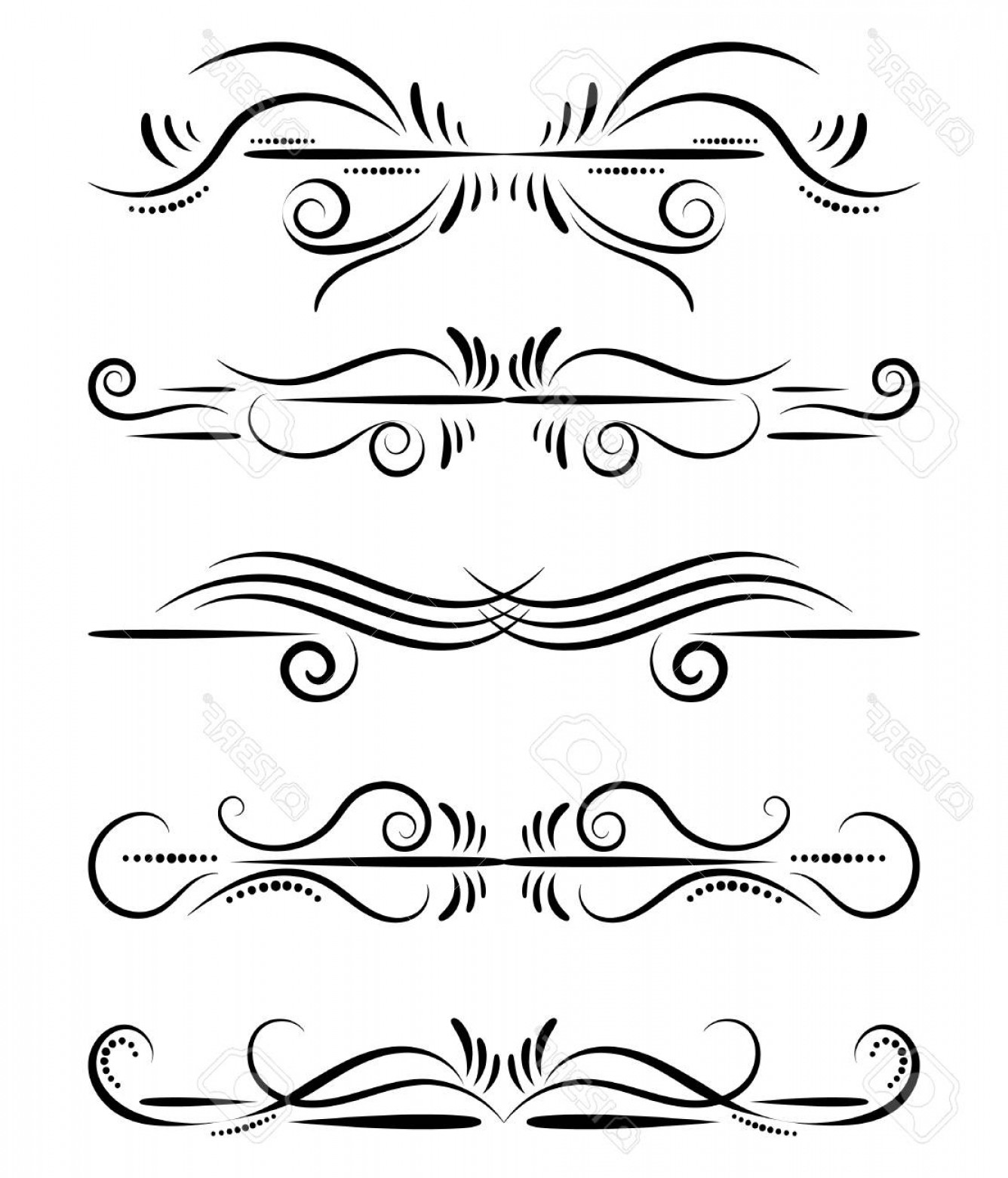 Decorative Swirl Vector Catamart 1336x1560 Decorative Swirl Vector Catamart