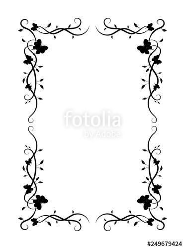 Design Curls And Scrolls Set Decorative Elements For Frames 372x500 Design Curls And Scrolls Set Decorative Elements For Frames
