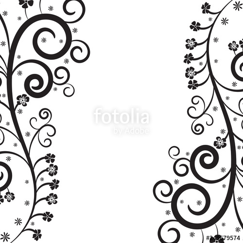 500x500 Swirls Set Decorative Elements For Frames Elegant Swirl Vector