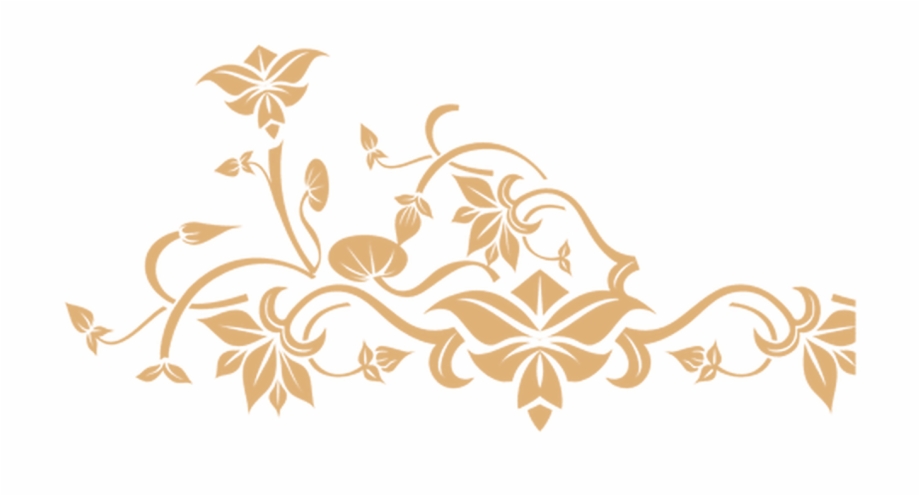 920x496 Floral Swirls Decoration Transparent Png Vector