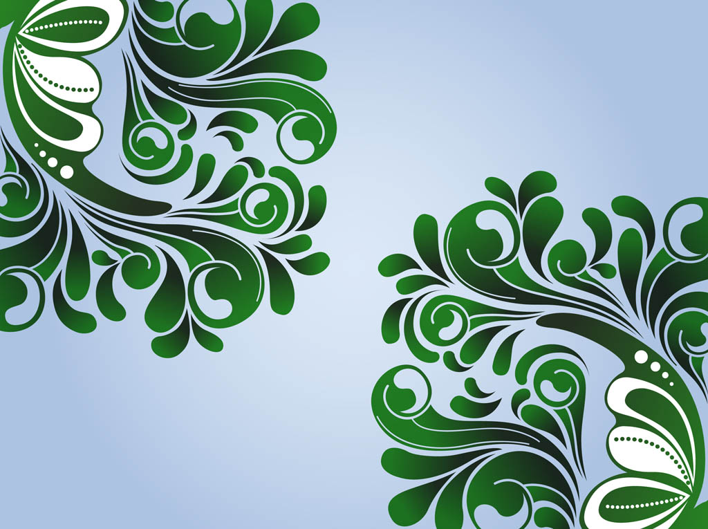 1024x765 Spring Swirls Vector Graphics Vector Art Graphics