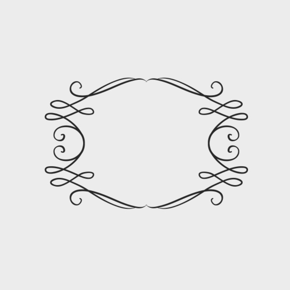 936x936 Free Vector Swirly Frame Freevectors