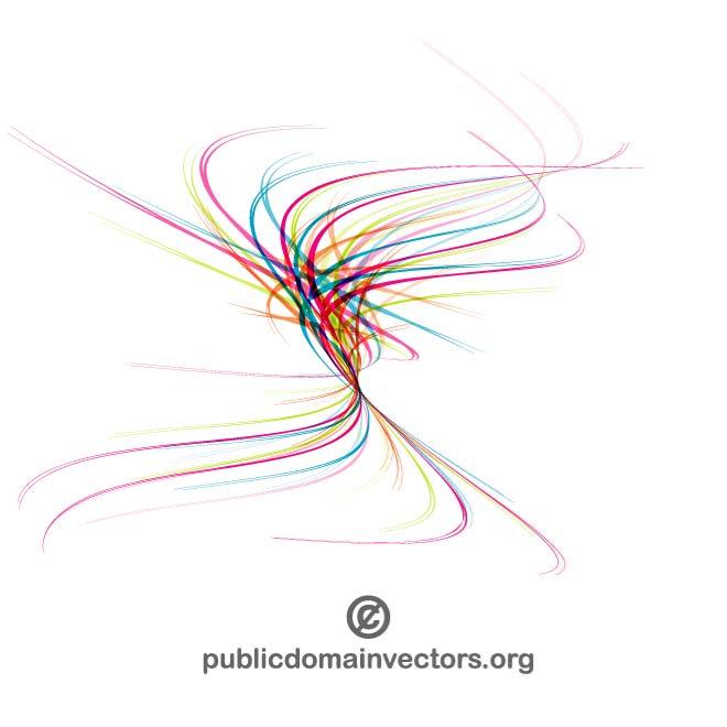 660x660 Colorful Swirly Lines