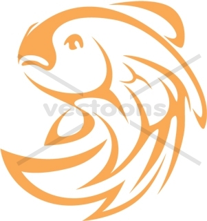 301x320 Orange Fish Swish Logo