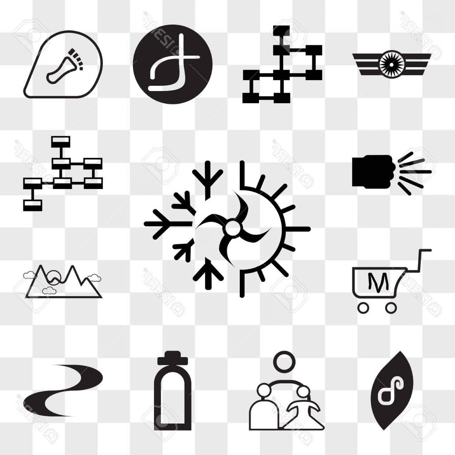 1560x1560 Swish Vector Black Graphic Catchsplace