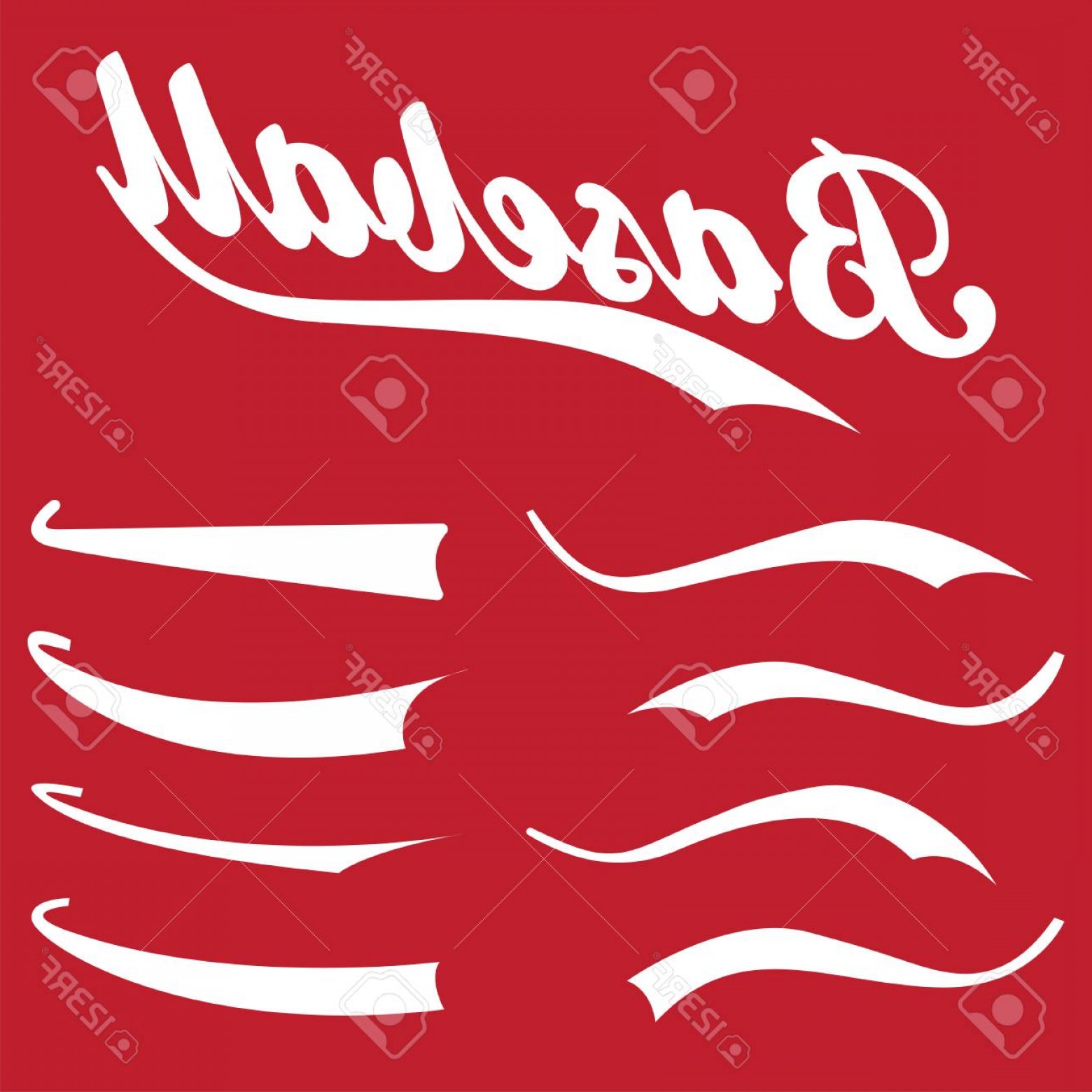 Photostock Vector Swooshes Underline Elements For Sports Design 1560x1560 Photostock Vector Swooshes Underline Elements For Sports Design