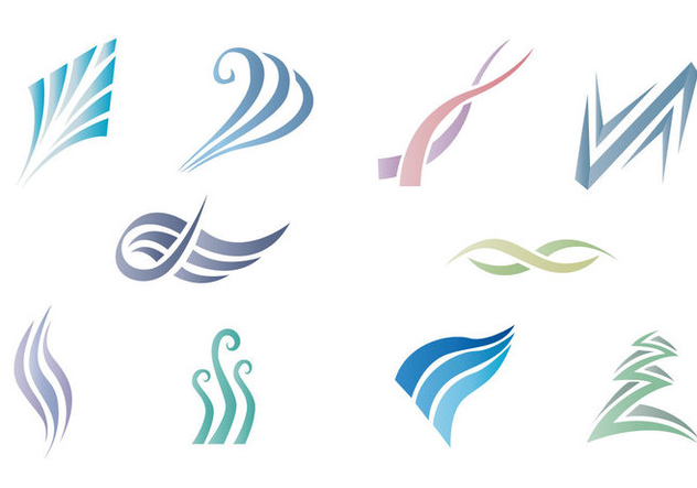 Swish Object Abstract Gradient Color Vector Pack Free Vector 632x443 Swish Object Abstract Gradient Color Vector Pack Free Vector