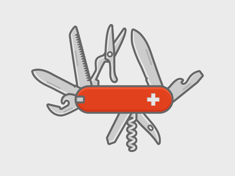 800x600 Swiss Army Knife Vector