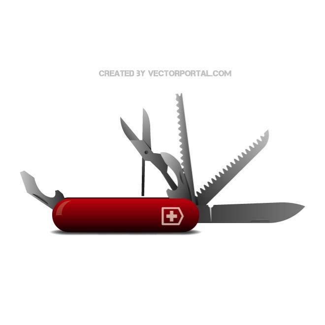 660x660 Swiss Army Knife Vector