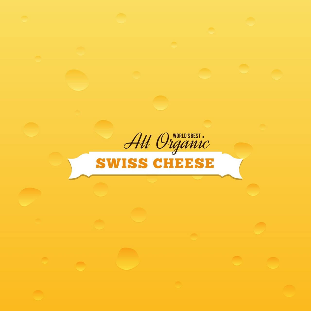 1280x1280 Free Vector Swiss Cheese Background