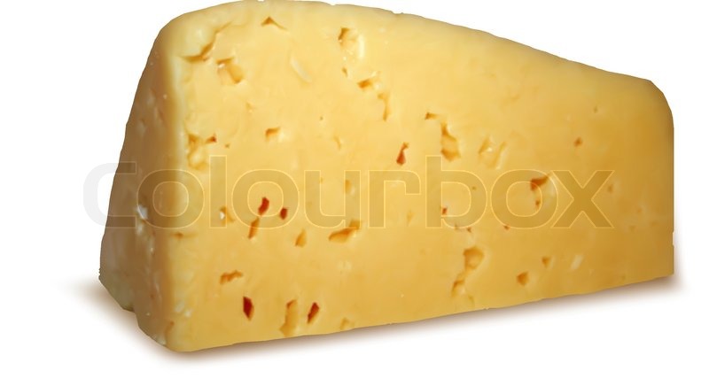 800x436 Piece Of Cheese Vector Stock Vector Colourbox