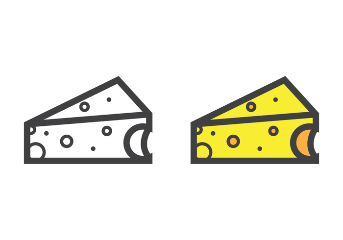 700x490 Triangular Cheese Vector