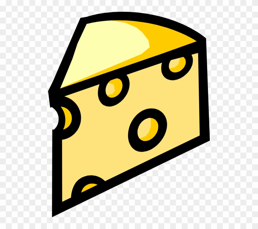 880x780 Vector Illustration Of Swiss Cheese Dairy Product Food Clipart