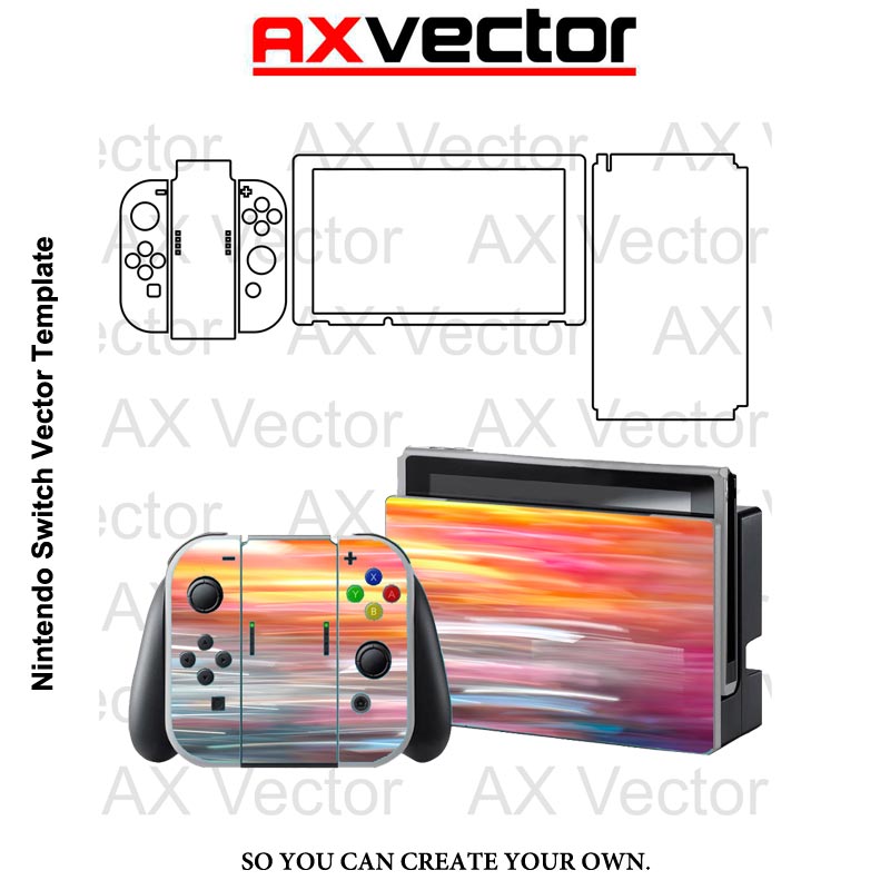 Nintendo Switch Vector Template 800x800 Nintendo Switch Vector Template