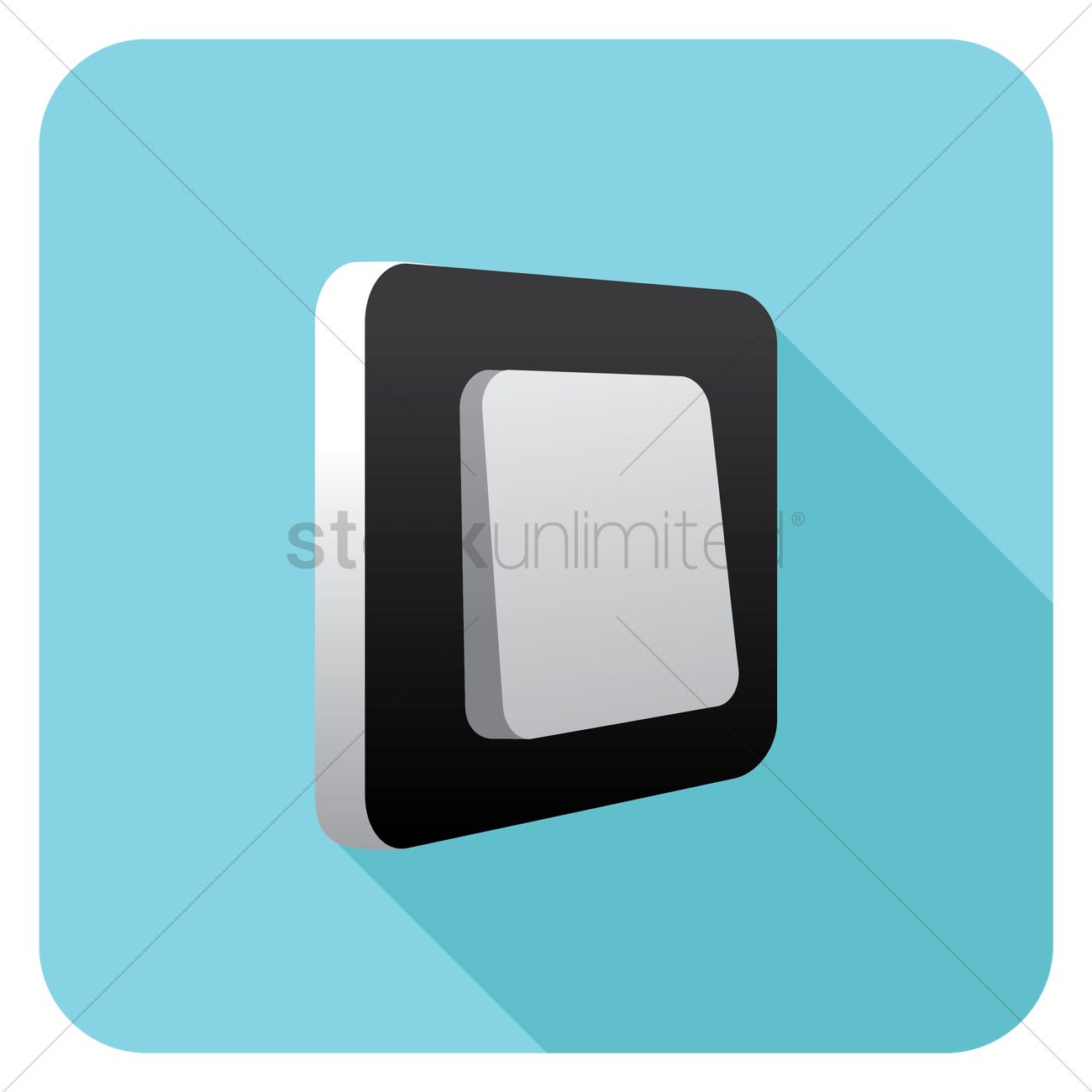 Electrical Switch Vector Image 1300x1300 Electrical Switch Vector Image