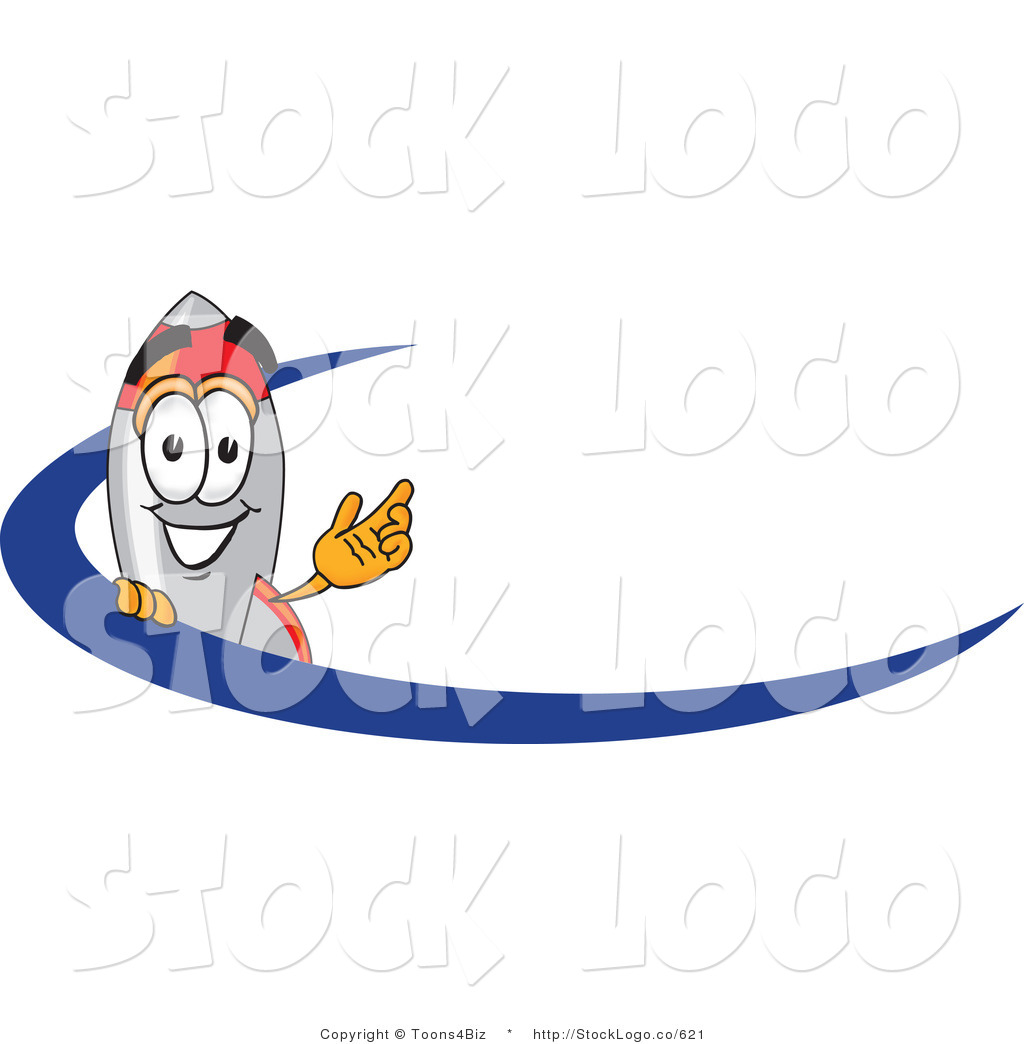 1024x1044 Vector Logo Of A Friendly Rocket Mascot Cartoon Character
