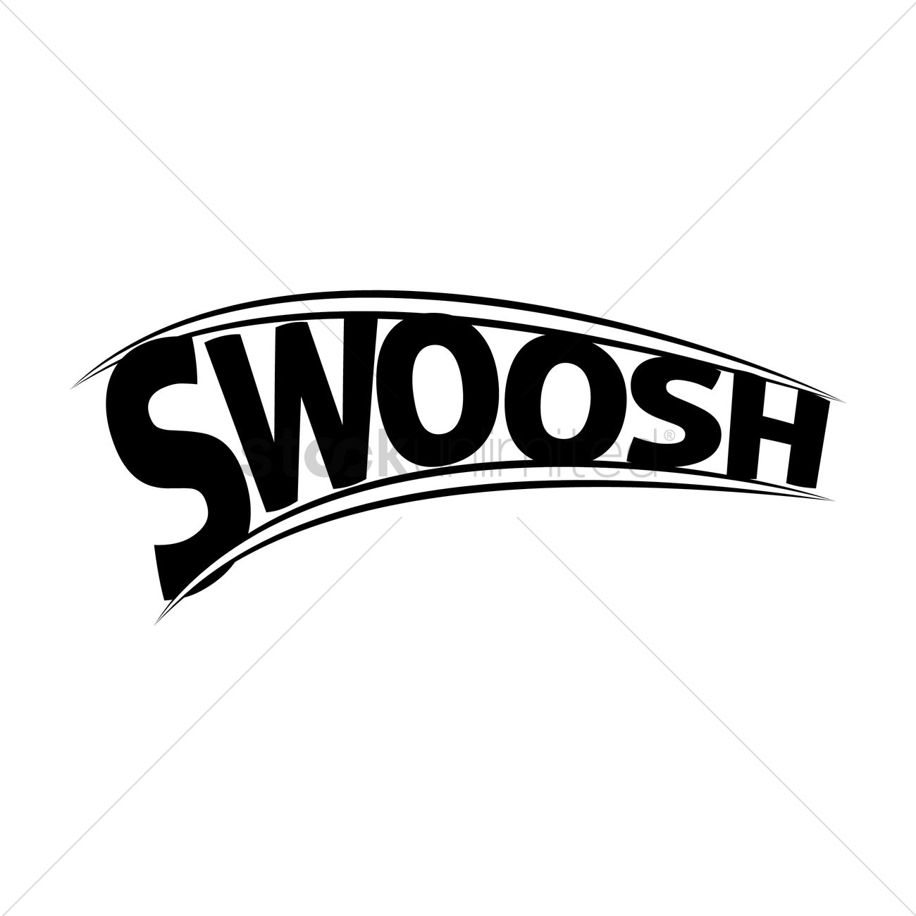 1300x1300 Comic Effect Swoosh Vector Image