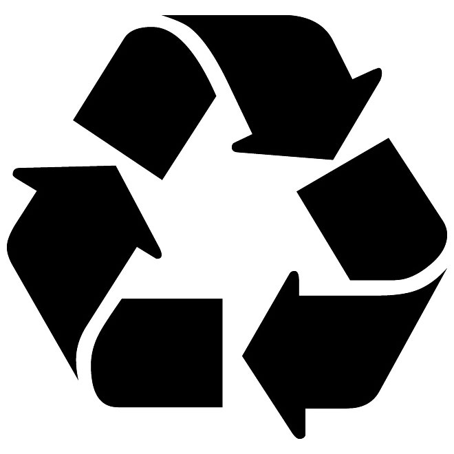 660x660 Recycle Symbol Vector Label