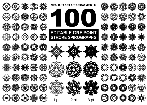 Black Round Icons Symbols Vector Free Download 500x357 Black Round Icons Symbols Vector Free Download