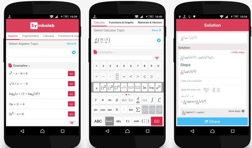 Symbolab. Solver online. Symbolab Pro vs Premium. Sy mbolab.