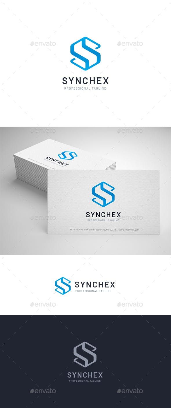 590x1408 S Letter Synergy Logo Vector