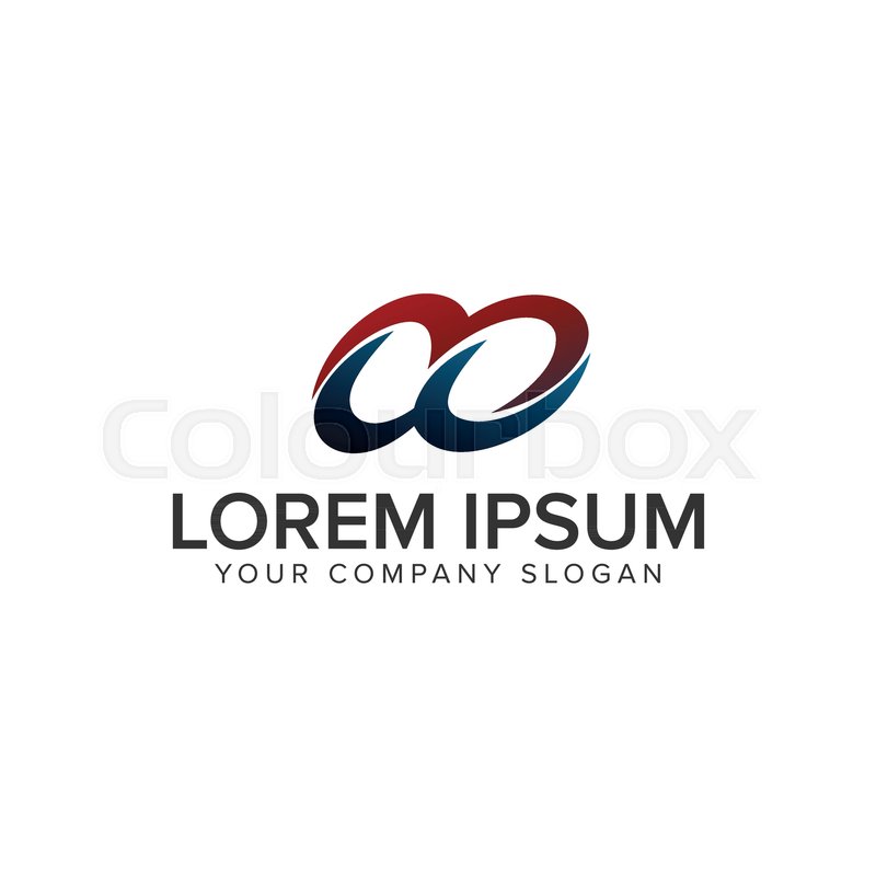 800x800 Circle Synergy Logo Design Concept Stock Vector Colourbox