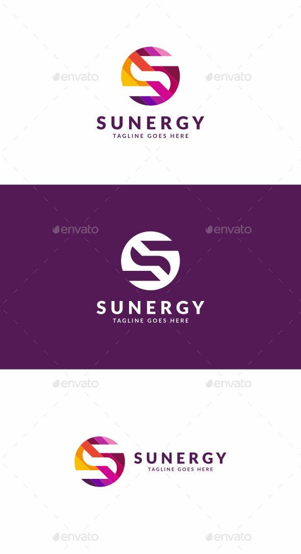 590x1084 Synergy S Letter Logo Vector