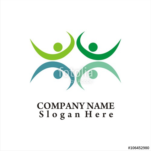 500x500 The Synergy Icon Logo Template Stock Image And Royalty Free