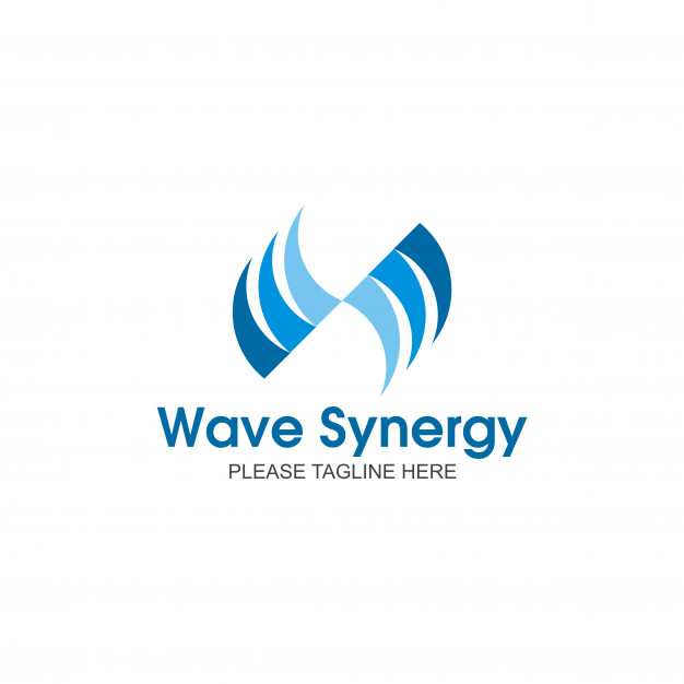 626x626 Wave Synergy Logo Vector Premium Download