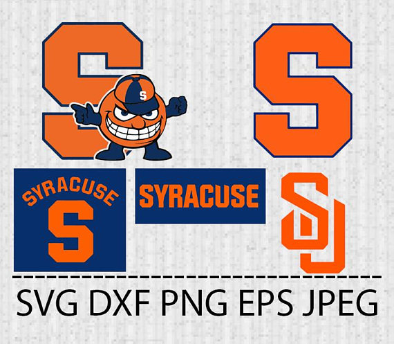 570x497 Syracuse Orange Logo Vector Layered Silhouette Cameo
