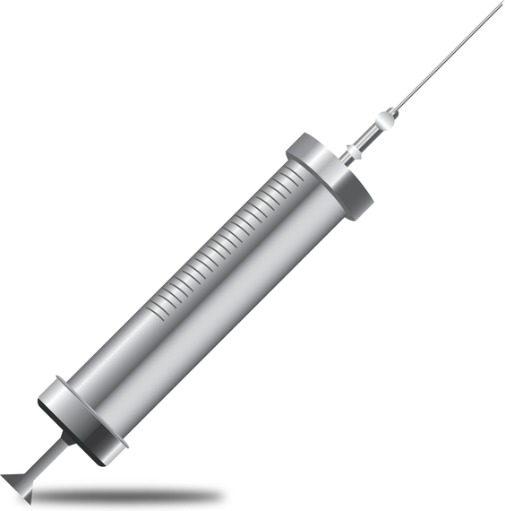 564x570 Free Vector Medical Syringe