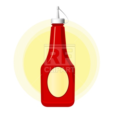 400x400 Ketchup Bottle Vector Image Of Food And Beverages Prague