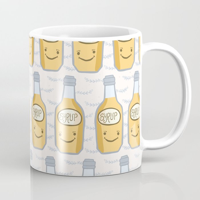 700x700 Cute Bottle Of Golden Syrup Vector Illustration Coffee Mug