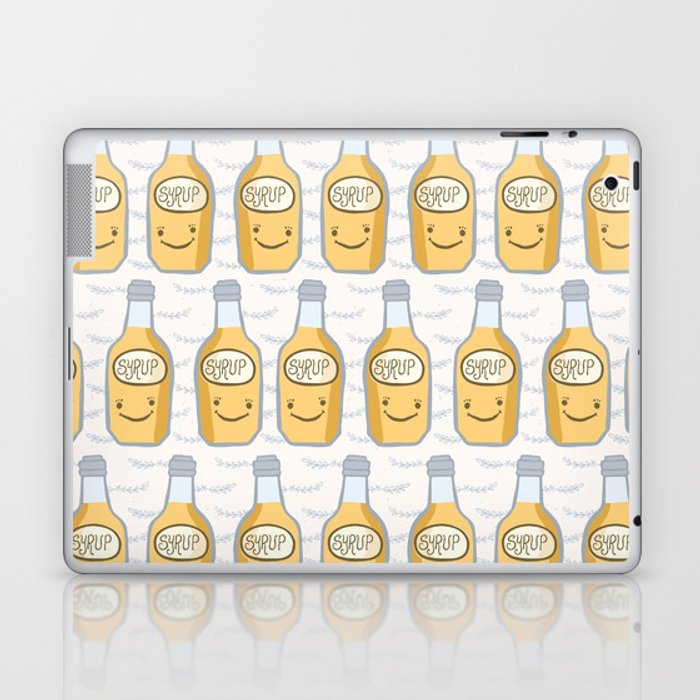 700x700 Cute Bottle Of Golden Syrup Vector Illustration Laptop Ipad
