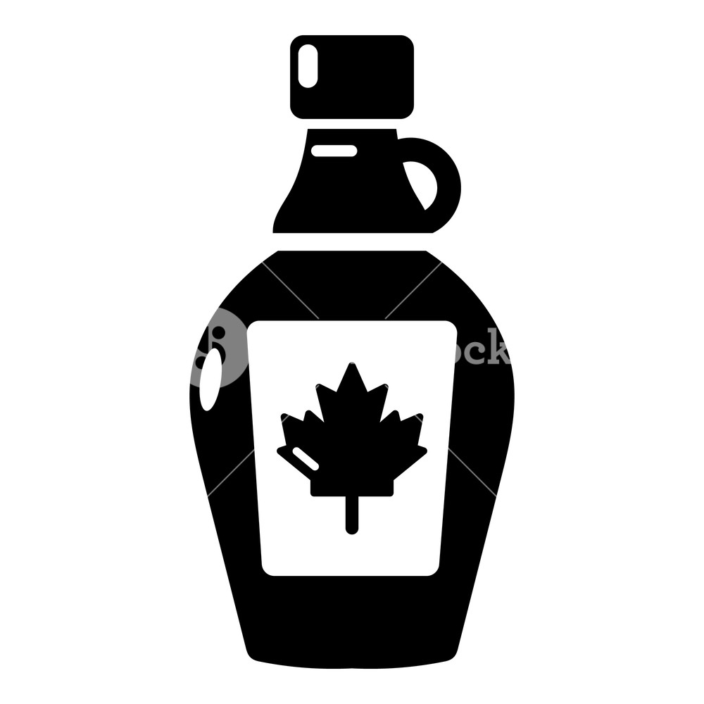 1000x1000 Maple Syrup Icon Simple Illustration Of Maple Syrup Vector Icon