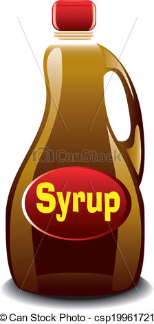 224x470 Pancakes And Syrup Clipart