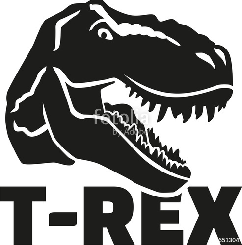 493x500 Dinosaur Tyrannosaurus Head With T Rex Stock Image And Royalty