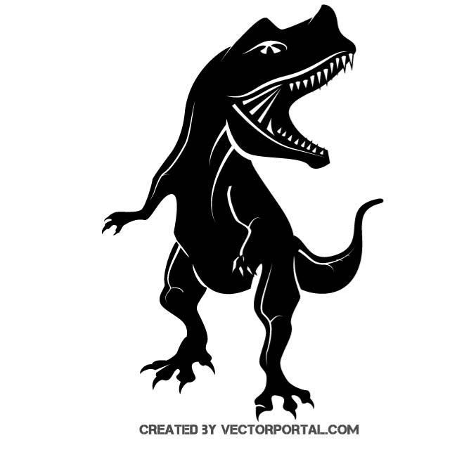 T Rex Vector Graphics Animal Vectors Silhouette Clip Art 660x660 T Rex Vector Graphics Animal Vectors Silhouette Clip Art