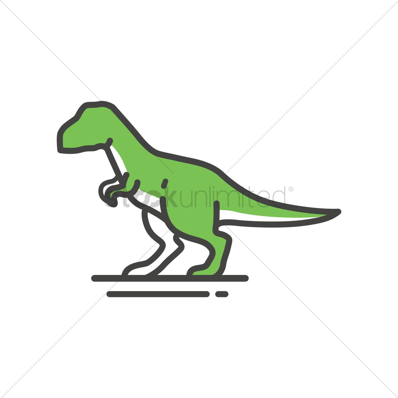 Tyrannosaurus Rex Vector Image 1300x1300 Tyrannosaurus Rex Vector Image
