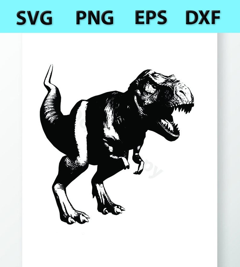794x884 T Rex Dinosaur Vector Images Clipart Cutting Etsy