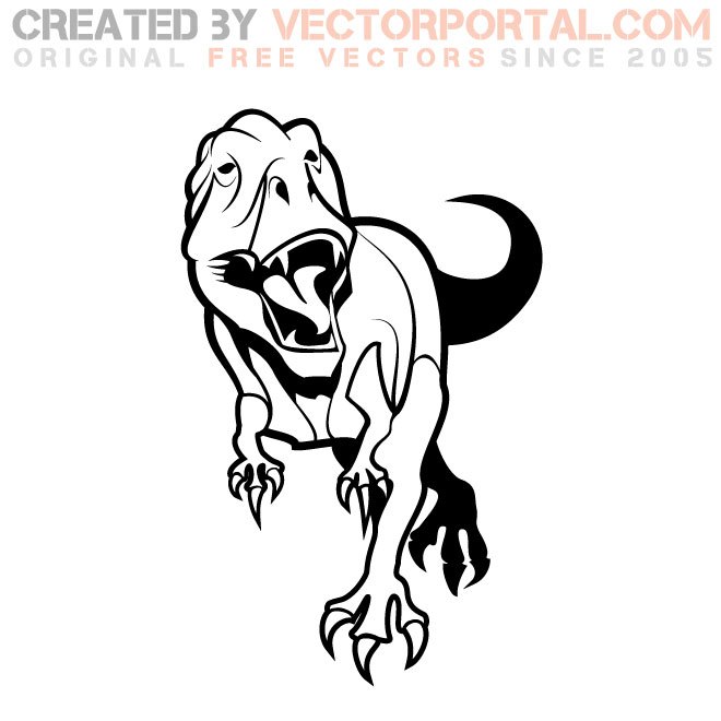 T Rex Vector Art at Vectorified.com | Collection of T Rex Vector Art ...