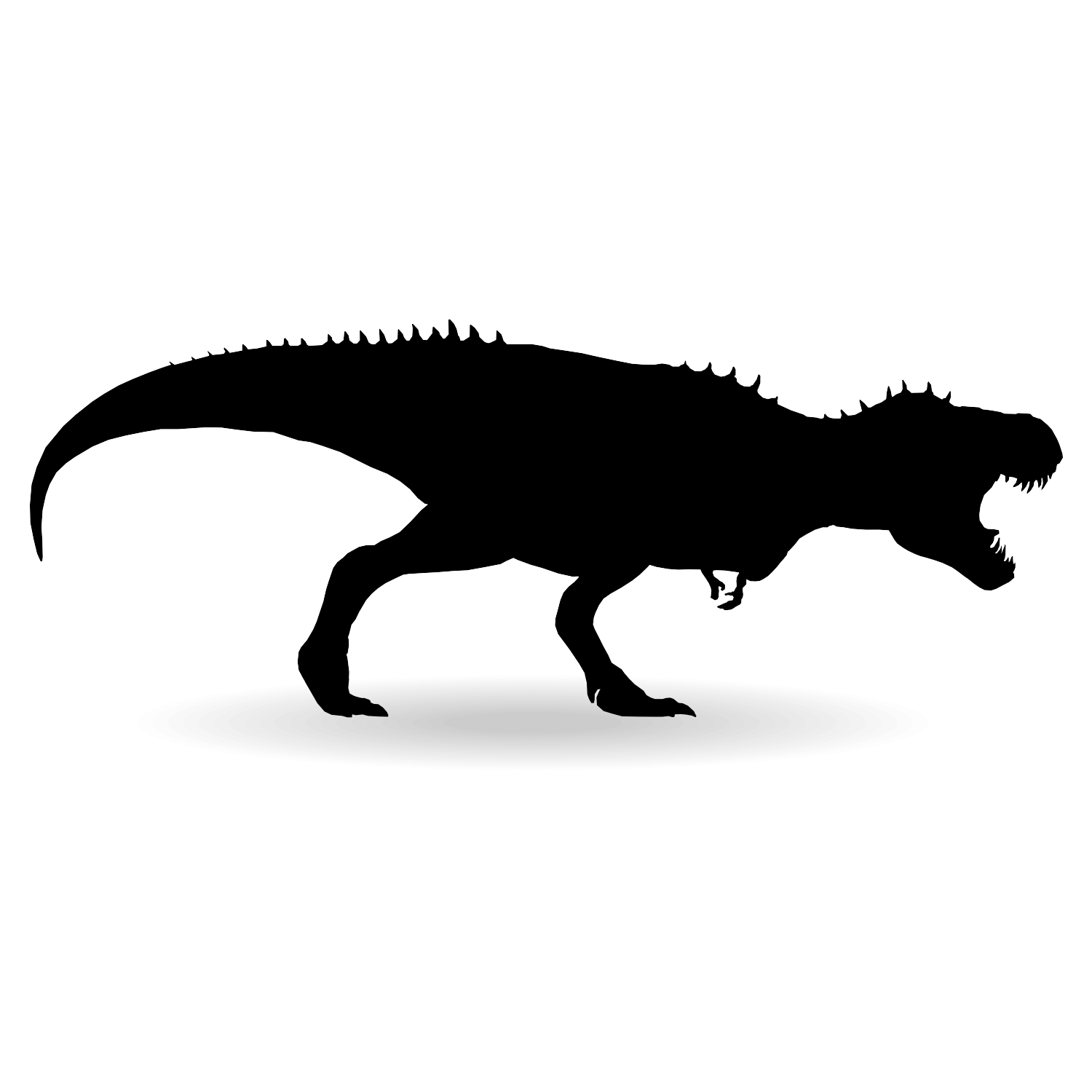 1500x1500 Vector For Free Use Tyrannosaurus Rex Silhouette