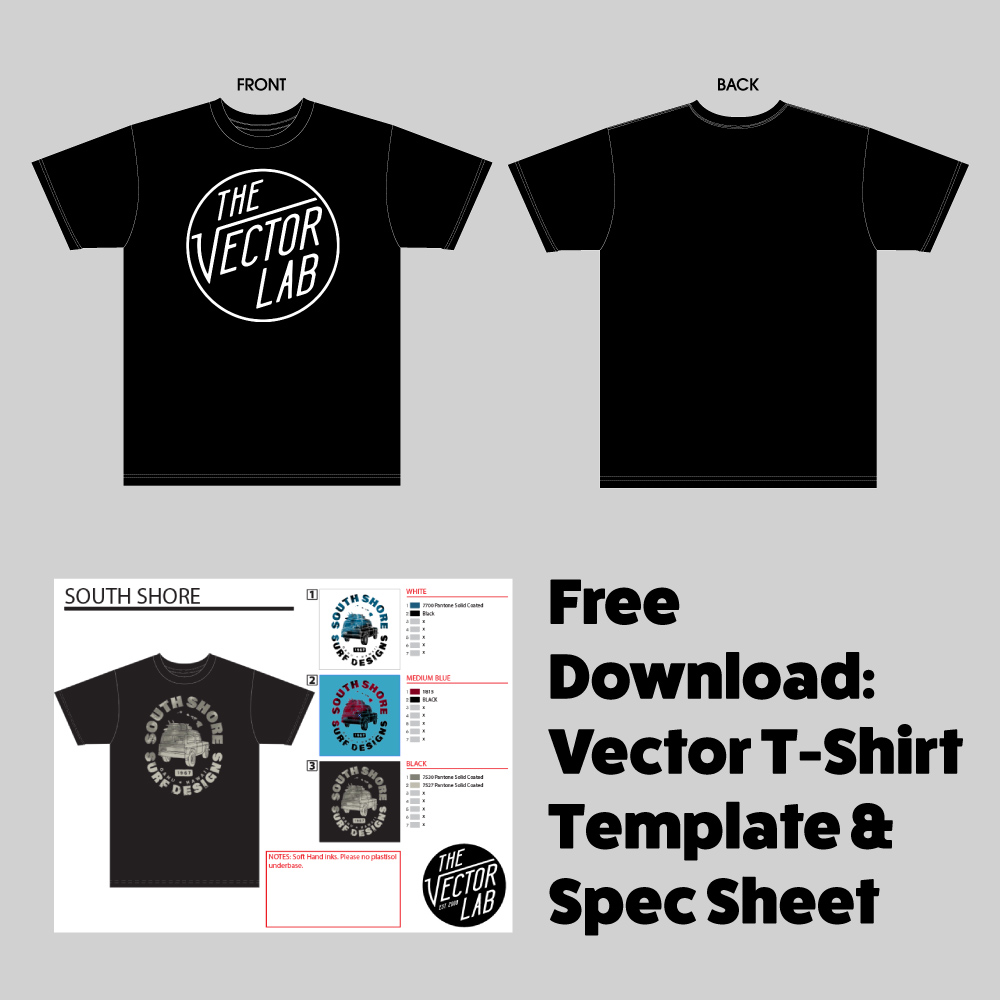 T Shirt Vector Template Illustrator at Vectorified com Collection of