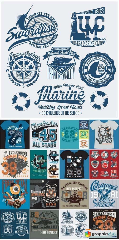 500x1004 T Shirt Design Elements In Vector From Stock Free