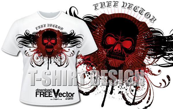 600x379 T Shirt Designs Vectors Download Free Vector Art Graphics
